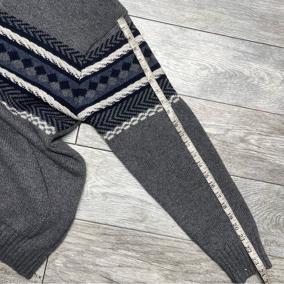 WOOLPATH winter sweater size L Wool Blend Cardigan Full Zip - Picture 6 of 9